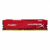 MEMÓRIA HYPERX FURY RED DDR4 2400MHz 16GB KINGSTON - HX424C15FR/16