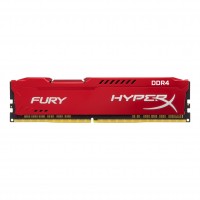 MEMÓRIA HYPERX FURY RED DDR4 2400MHz 8GB KINGSTON - HX424C15FR2/8