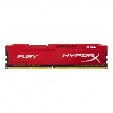 MEMÓRIA HYPERX FURY RED DDR4 2400MHz 8GB KINGSTON - HX424C15FR2/8