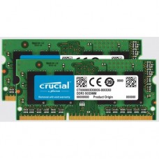 Memória SODIMM DDR3L 1600Mhz 16GB KIT (2x8GB) - CRUCIAL