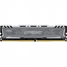 Memória DDR4 2400MHz 8GB CRUCIAL BALLISTIX  SPORT LT GRAY - BLS8G4D240FSB