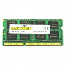 Memória SODIMM DDR3 1600MHz 4GB MARKVISION - MVTD3S4096M1600MHz