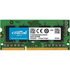 Memória SODIMM DDR3L 1600MHz 4GB LOW VOLTAGE CRUCIAL - CT51264BF160BJ 
