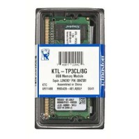Memória SODIMM DDR3L 1600MHz 8GB  LOW VOLTAGE KINGSTON - KTL-TP3CL/8G