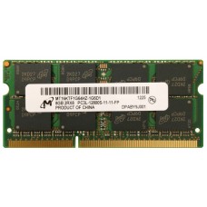 Memória SODIMM DDR3L 1600MHz 8GB MICRON - MT16KTF1G64HZ-1G6