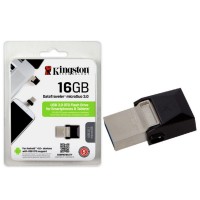 Pen drive 16GB Micro Duo 3.0 KINGSTON - DTDUO3/16GB 