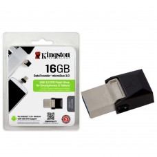 Pen drive 16GB Micro Duo 3.0 KINGSTON - DTDUO3/16GB 