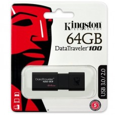 Pen drive 64GB DataTraveler 100 G3 KINGSTON - DT100G3/64GB 