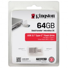 Pen drive 64GB DataTraveler Micro Duo 3C KINGSTON - DTDUO3C/64GB 