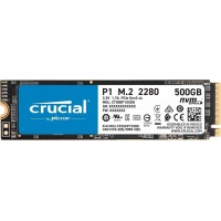 SSD 500GB P1 M.2 CRUCIAL - CT500P1SSD8