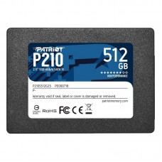 SSD 512GB P210 SATA 3 PATRIOT - P210S512G25